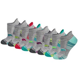 GLORY PERFORMANCE NO SHOW TAB 8-PACK SOCKS