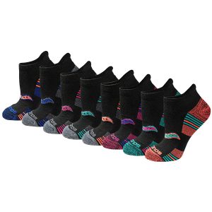 GLORY PERFORMANCE NO SHOW TAB 8-PACK SOCKS
