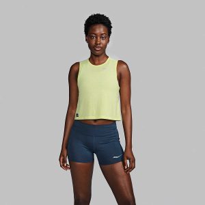 WOMEN'S STOPWATCH CROP TANK